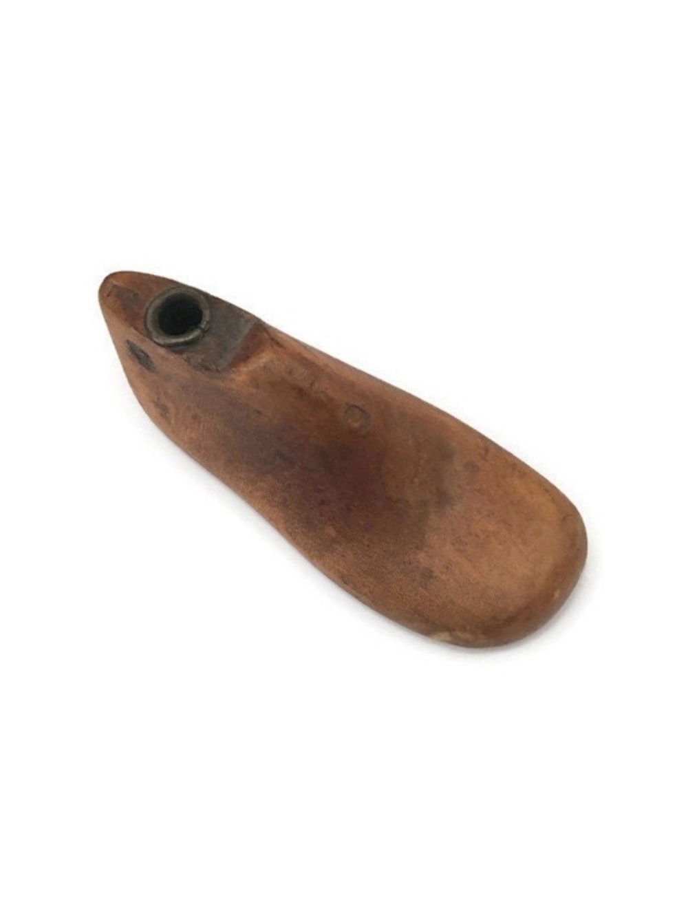 Antique wooden shoe form/shape children size. - Picture 8 of 10